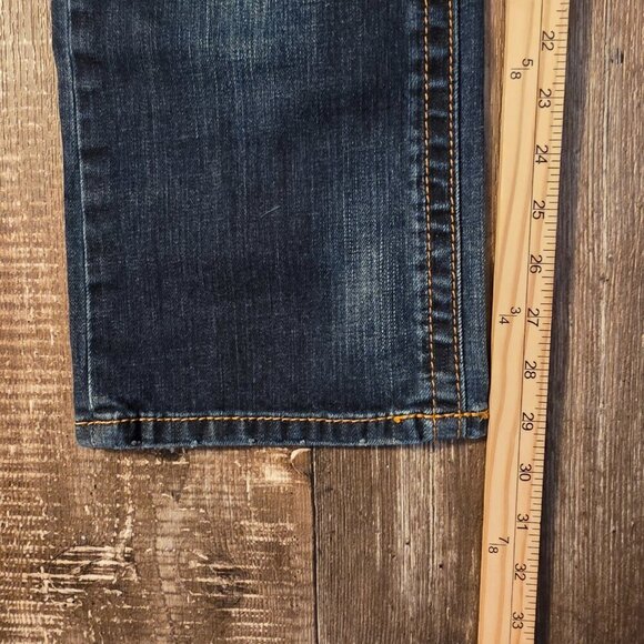 Men's Rock Revival Tommy Straight Leg Blue Jeans Size 30 - Picture 13 of 13